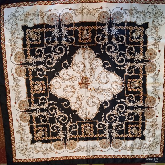 Gerard L. Y. Paris silk scarf - Picture 4 of 6